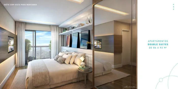 Apartamento à venda no Ilha Pura, Barra da Tijuca, com varanda e piscina em condomínio com