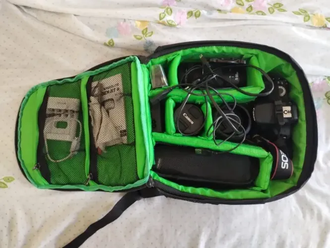 Canon EOS Rebel T5 + 3 Lentes + Flash Yongnuo ? Kit Completo
