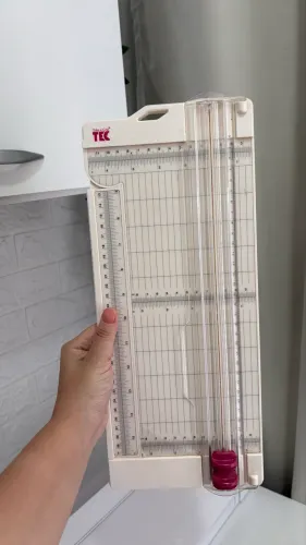 Kit de corte para artesanato - guilhotina + cortador circular