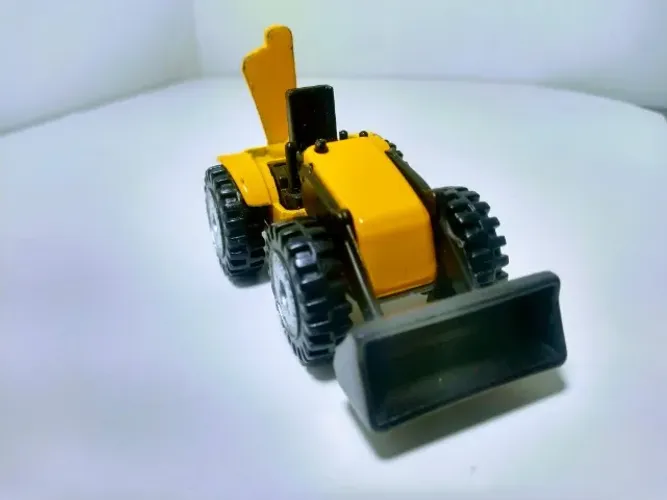 Carrinho Corgi Trator Escavadeira