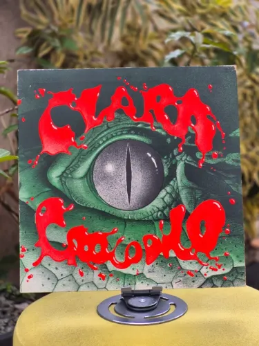 LP Disco de Vinil Arrigo Barnabé e a Banda Sabor De Veneno - Clara Crocodilo