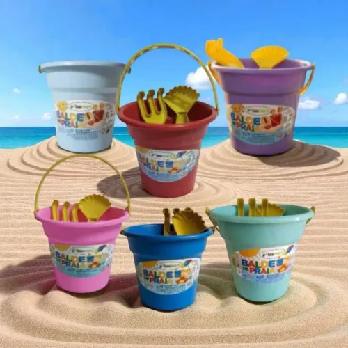 18 unidades desse kit baldinho praia