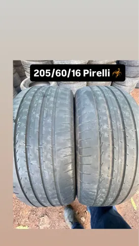 Par de pneus 205/60/16 pirelli retirar lagoa santa 