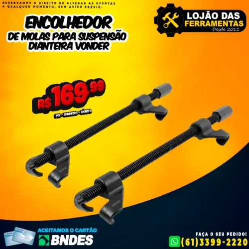Encolhedor de Molas Para Suspensão Dianteira Vonder