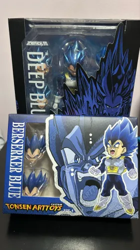 Vegeta Deep Blue DF + Head Blue Tosen