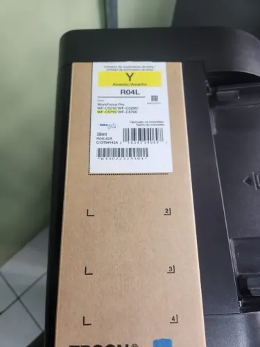 Bolsa de tinta amarelo EPSON WF-C5290 e WF-C5790 para 5.000 paginas aprox.