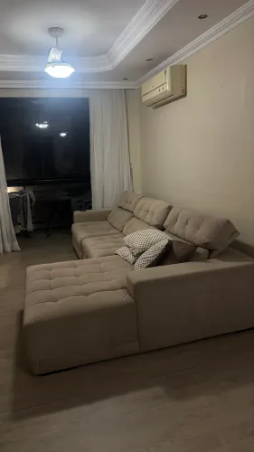 Sofá retrátil reclinável 3,20