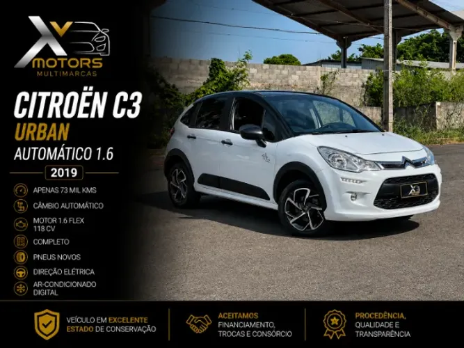 Citroen C3 Urban Trail 1.6 Flex 16V 5P Aut. 2019