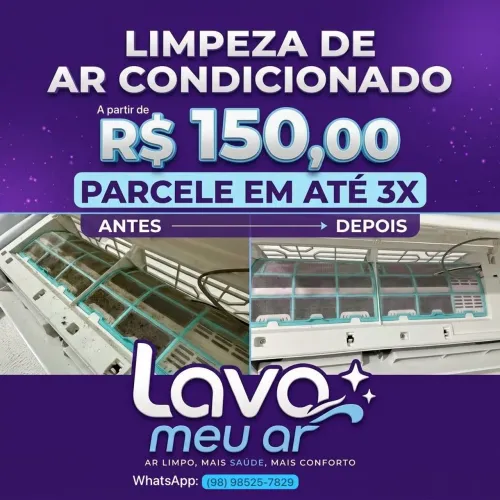 Limpeza de ar condicionado