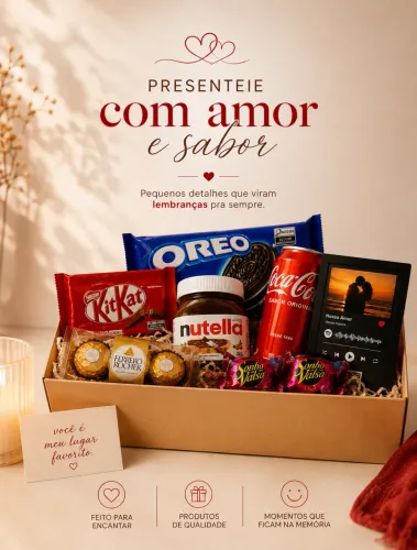 Cestas de presente | Cesta de Café da Manhã e de Chocolate