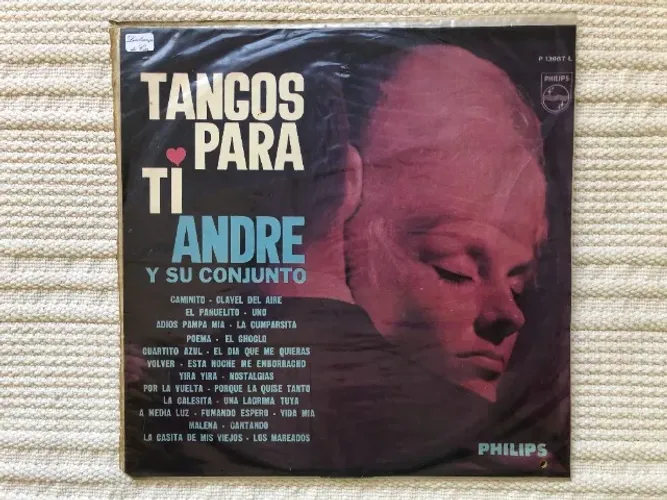 Andre Y Su Conjunto: Tangos Para Ti (1977) Disco Vinil Lp