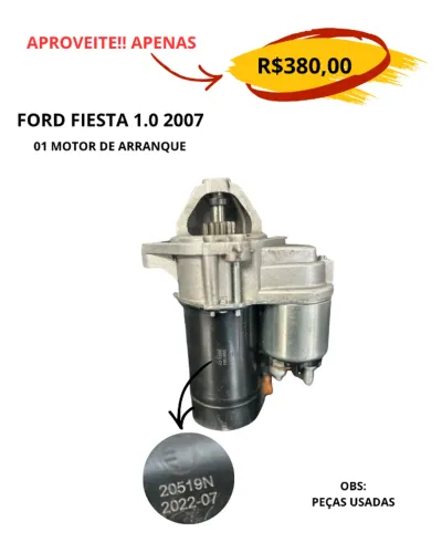 MOTOR DE ARRANQUE USADO FORD FIESTA 1.0 2007