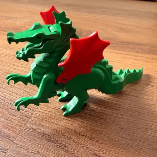 Minifigura vintage Lego® Dragão Verde (1993)