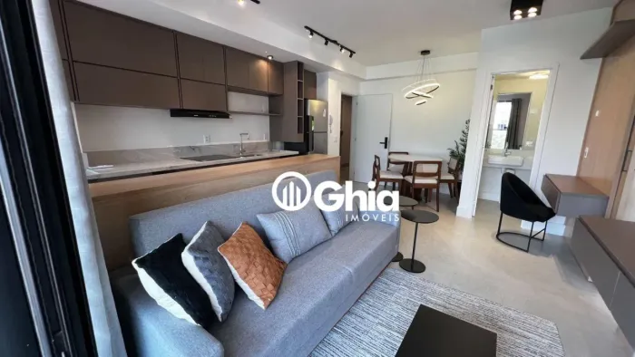 Studio com 1 dormitório para alugar, 56 m² por R$ 5.951,33/mês - Cambuí - Campinas/SP