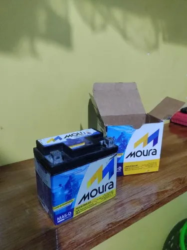 Bateria Moura MA5-D MMGE Nova - Pronta para Uso!