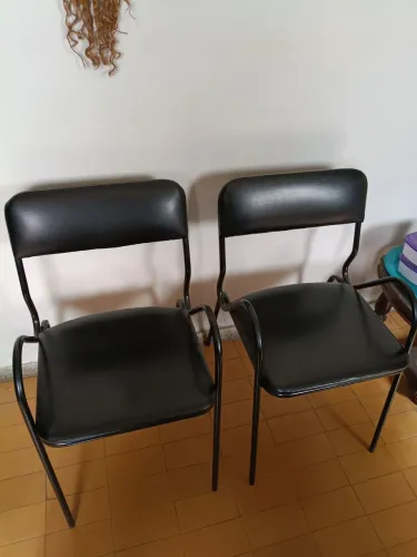 Cadeiras de recepção