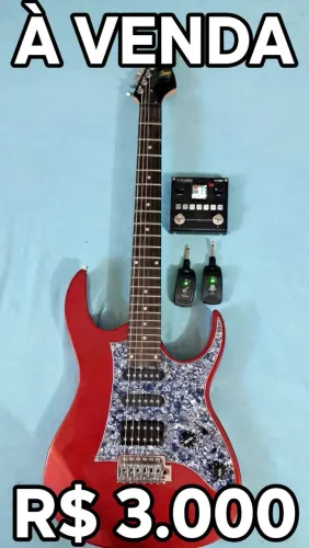 Vendo essa guitarra J&F. Modelo S-G3 