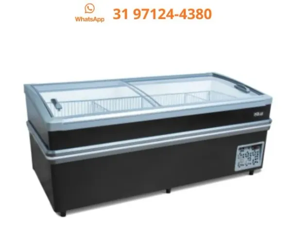 Ilha de Congelados Plus 2m 940L Polar