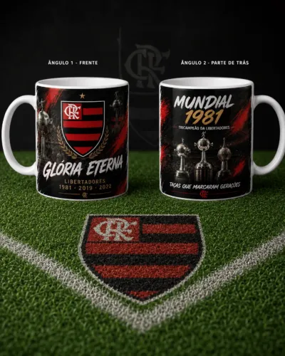 Caneca Personalizada Tema Futebol | Presente Criativo para Torcedor |