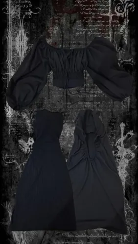 Roupas Alternativas vestido blusa casaco calça cropped