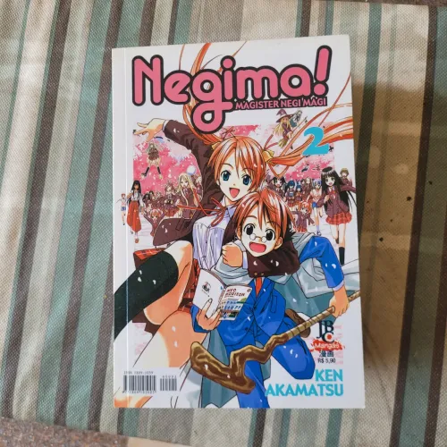 coleção mangás negimal