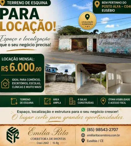 Comercial para locação, CENTRO, Eusébio, CE
