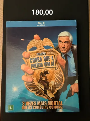 Blu Ray Corra que a Policia Vem Aí Trilogia Box