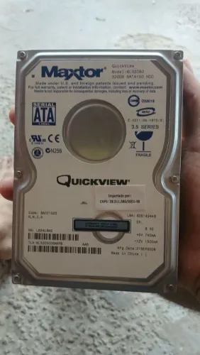 HD Maxtor 320GB SATA 3,5? - Modelo 6L320S0