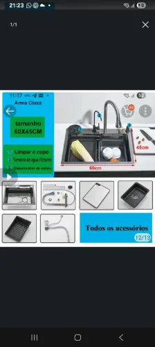 Cuba gourmet nova, na caixa.