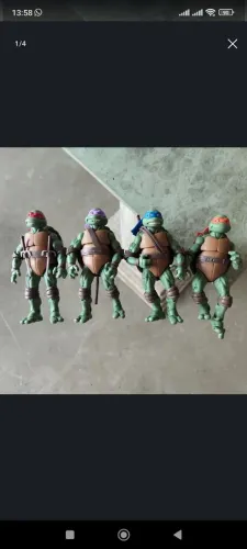 Tartarugas ninjas Playmates + KNull Marvel legends