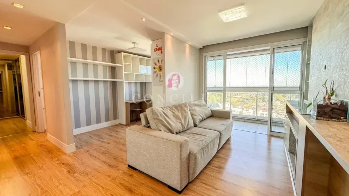 Apartamento 77m² - 3 Quartos (Mobiliado) no Flexcity - Andar Alto e 2 Vagas