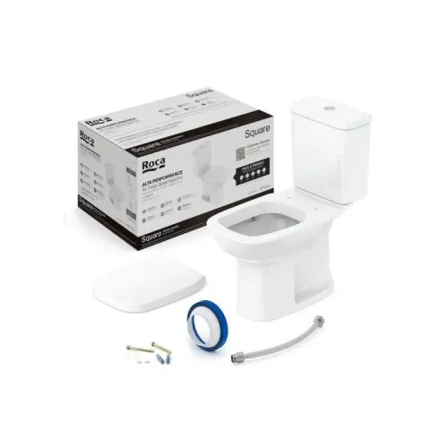 Kit Vaso Sanitário com caixa acoplada Roca Square