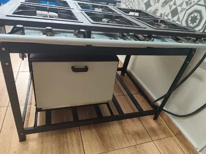 Fogão industrial de alta pressão com forno 