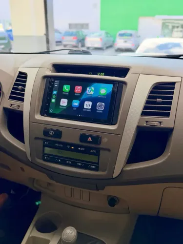 Central Multimídia Toyota Hilux 2012 a 2016 7 polegadas CarPlay e Android Auto