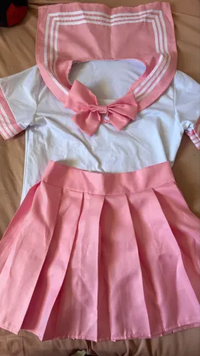 Cosplay Uniforme Colegial - Rosa