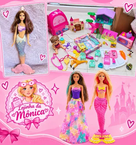 Lotão de brinquedos (casinha de boneca, barbie, baby alive, etc)