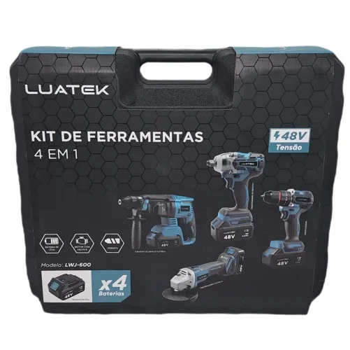 Kit Multi Ferramentas 4 em 1 Luatek