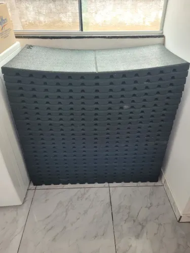 Pisos de borracha, detalhes na descrição.