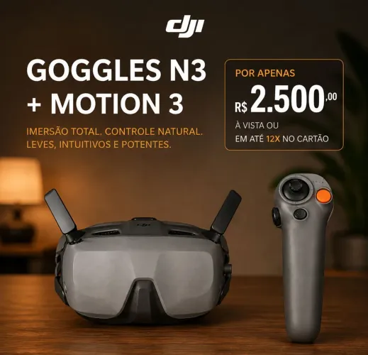 DJI goggles N3 + RC motion 3