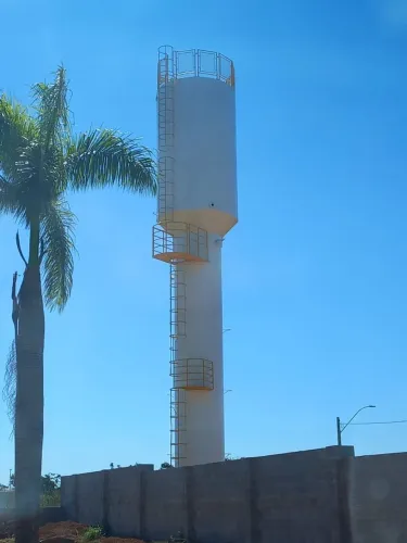 Caixa d'água tipo taça Fábrica localizada em Alexânia - GO