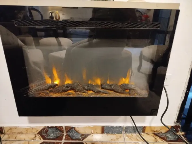 Lareira Elétrica Ecológica Wgrif - Modelo Rubi (30 polegadas)