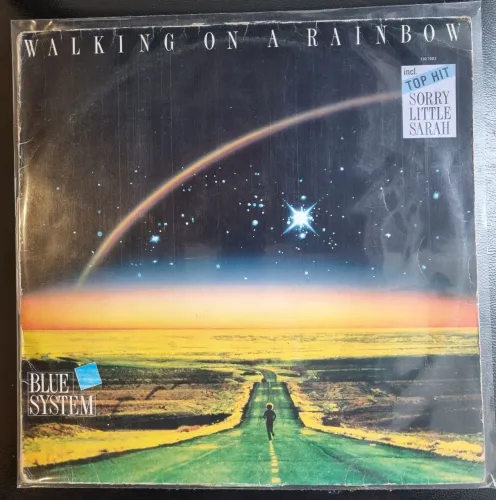 Lp disco vinil Blue System - Walking on Rainbow (modern talking)