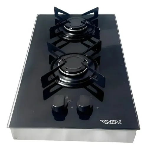 Fogão cooktop a gás/ 2 bocas - Marca Win
