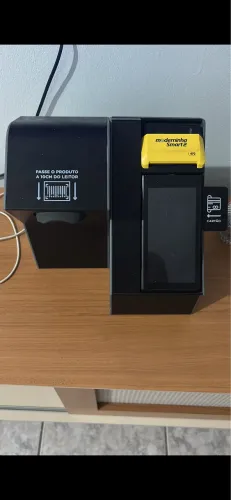 Máquina com sistema para mercadinho