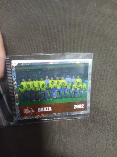 Figurinha Brasil campeão 2002