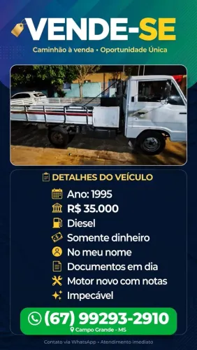 Caminhão, motos novo, tenho notas , impecável