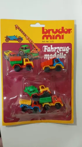 Big Frota Bruder Alemão " tipo" Gulliver/Mitroplast/Mini Frota Estrela 