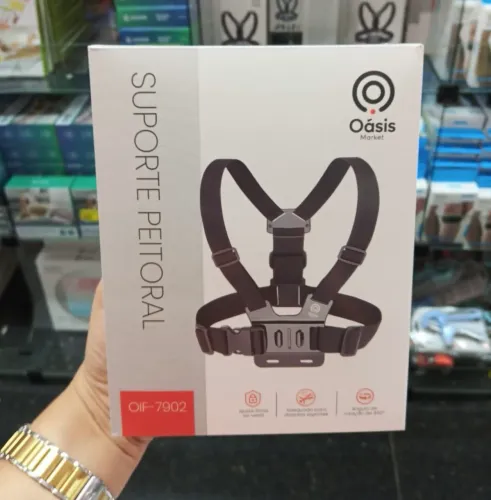 Suporte peitoral para gravação