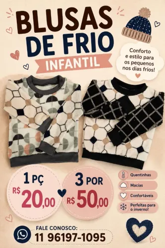 Blusinhas infantis 