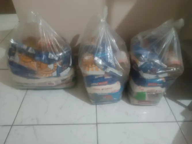 03 Cestas modelo Construção civil por 200 reais